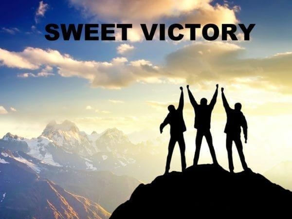 Sweet Victory: The Result of Going All In Image